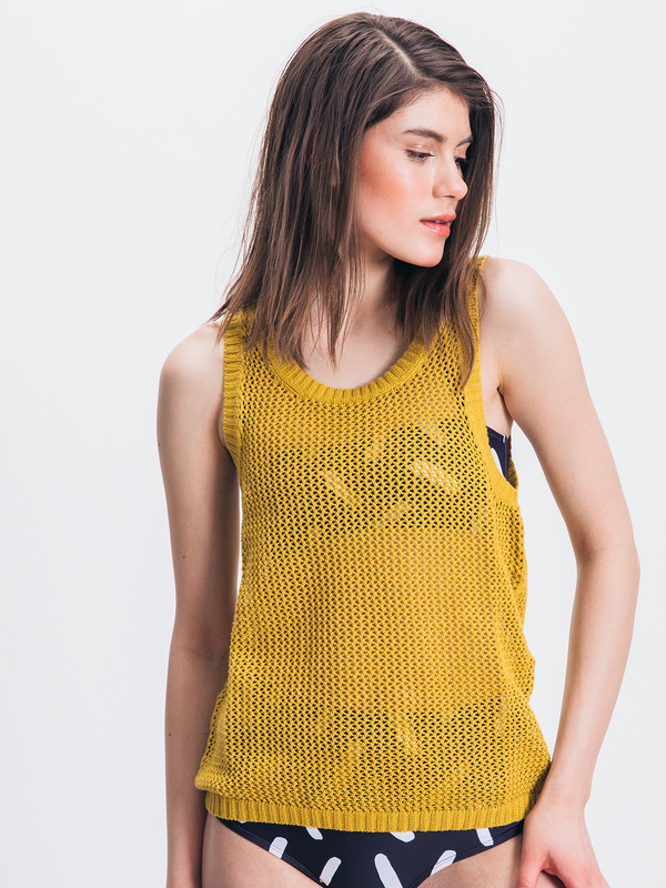 MICAELA GREG MESH TANK MICAELA GREG MESH TANK