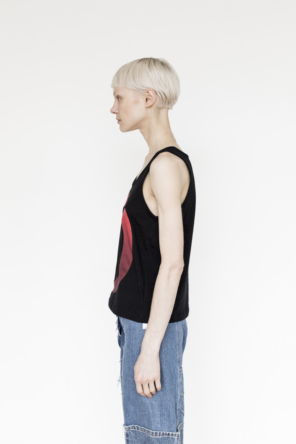 Correll Correll Cotton Outline Circle Tank Correll Correll Cotton Outline Circle Tank