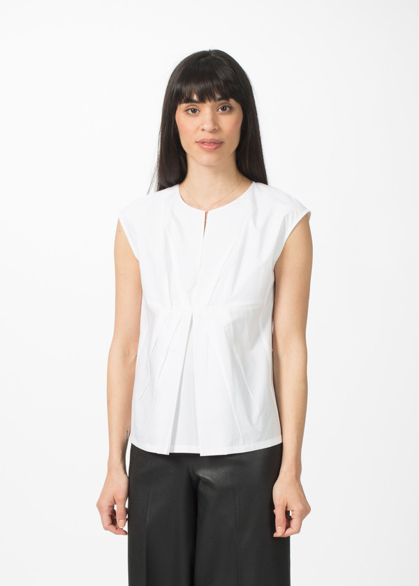 Odeeh Sleeveless Gathered Top Odeeh Sleeveless Gathered Top