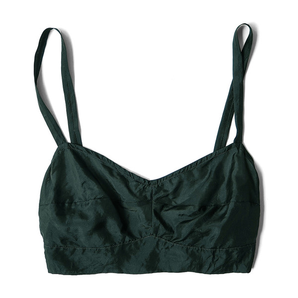 Erica Tanov beatrice silk bralette Erica Tanov beatrice silk bralette
