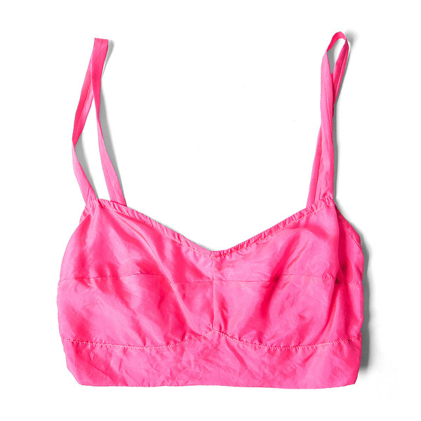 Erica Tanov beatrice silk bralette Erica Tanov beatrice silk bralette