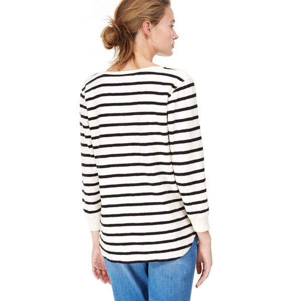 closed striped tee closed striped tee
