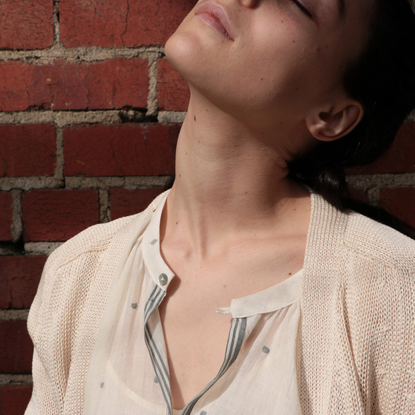 Erica Tanov - Pima Cotton Belted Cardigan Erica Tanov - Pima Cotton Belted Cardigan