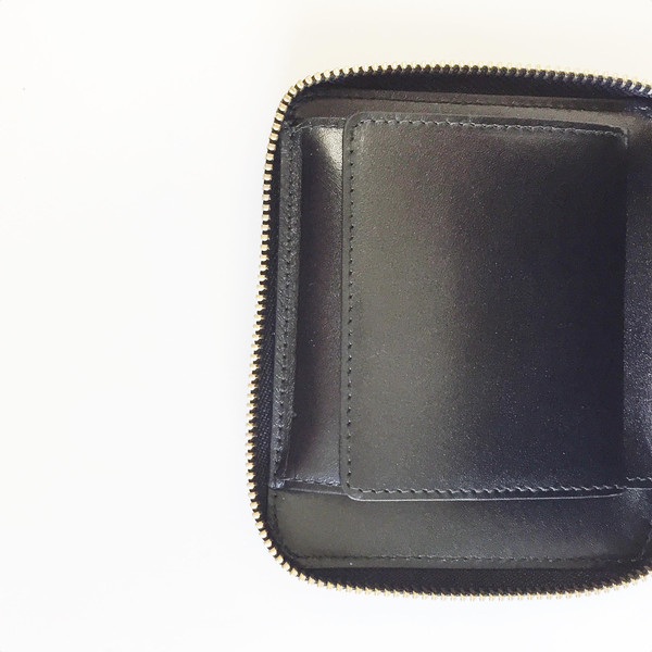 Comme des Garcons - Classic Leather Black French Wallet Comme des Garcons - Classic Leather Black French Wallet