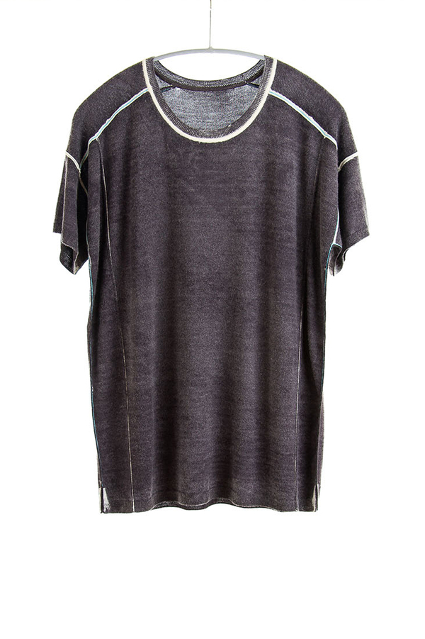 Paychi Guh Square Tee Graphite Paychi Guh Square Tee Graphite