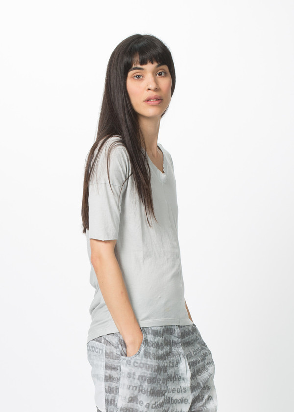 Kristensen du Nord Hi-Lo V-Neck Tee Kristensen du Nord Hi-Lo V-Neck Tee