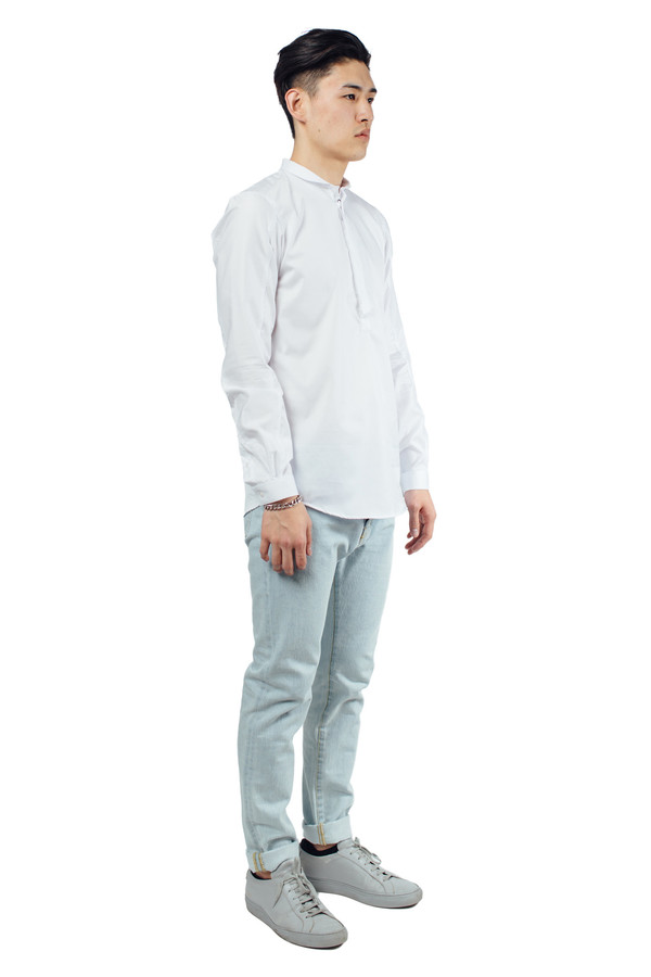 Men's Journal Drain Shirt White Men's Journal Drain Shirt White