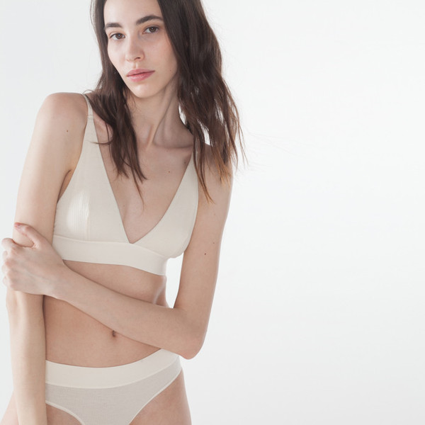 Baserange Triangle Bra Rib Baserange Triangle Bra Rib