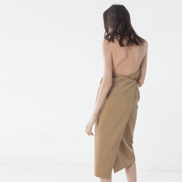 Baserange Corduroy Apron Dress Baserange Corduroy Apron Dress