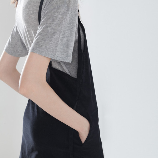 Baserange Overall Dress Fine corduroy Baserange Overall Dress Fine corduroy