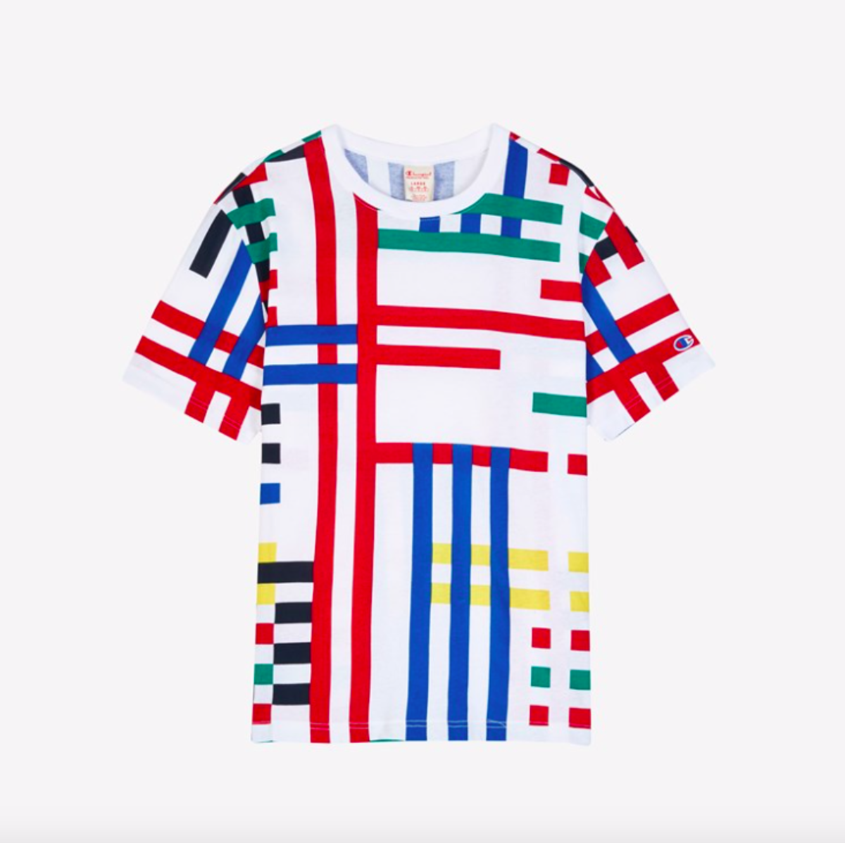 tee shirt champion multicolore