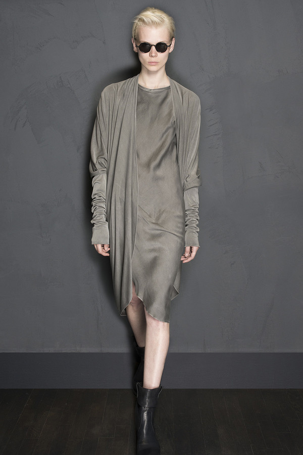 KES Long Draped Cocoon Cardigan KES Long Draped Cocoon Cardigan