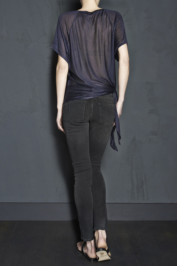 Raglan Side Tie Tee Raglan Side Tie Tee