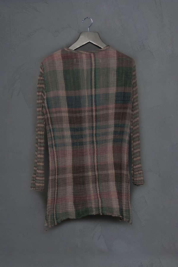 Raquel Allegra Crinkled V Neck Tunic Raquel Allegra Crinkled V Neck Tunic