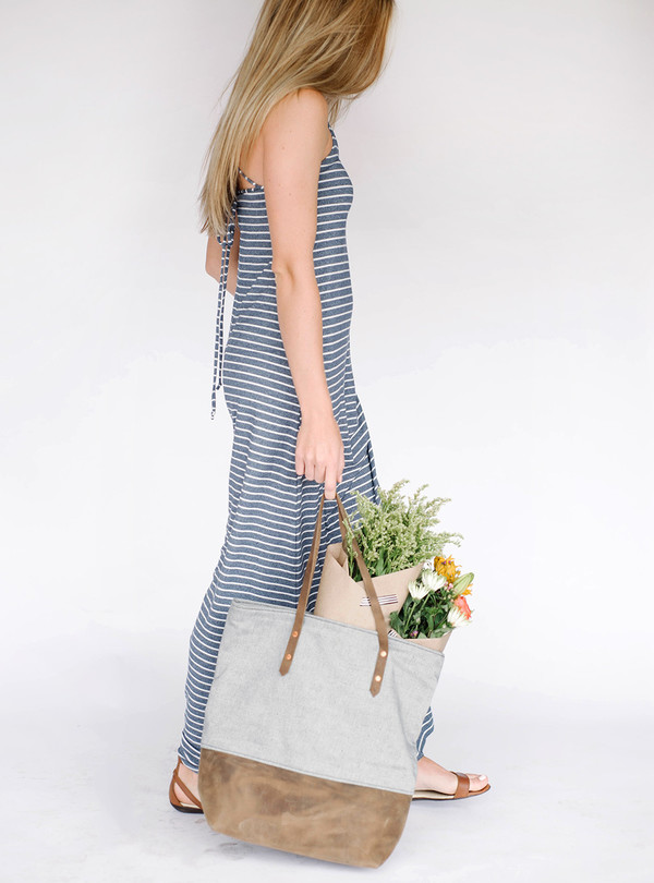 Bella Luxx Quito Stripe Low Back Maxi Bella Luxx Quito Stripe Low Back Maxi