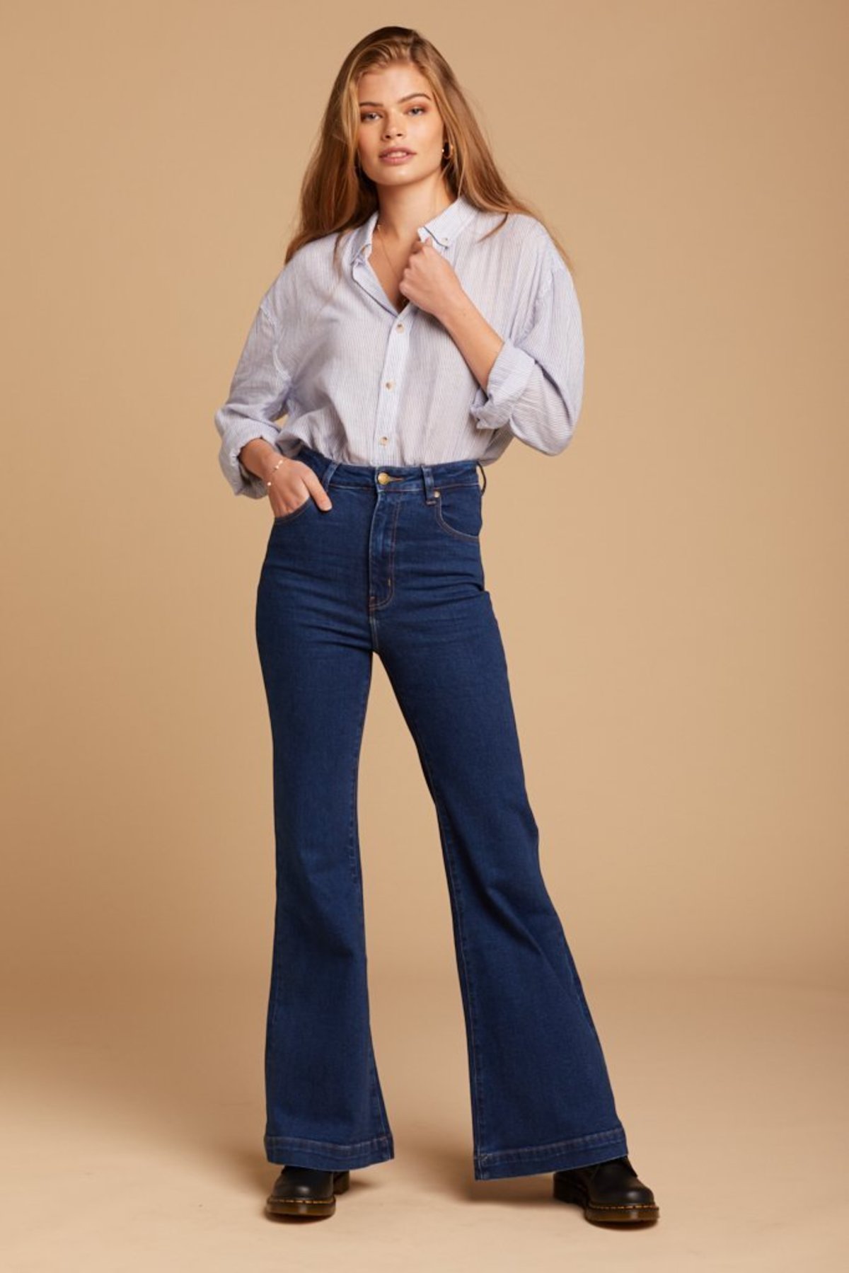 rollas eastcoast flare dream blue