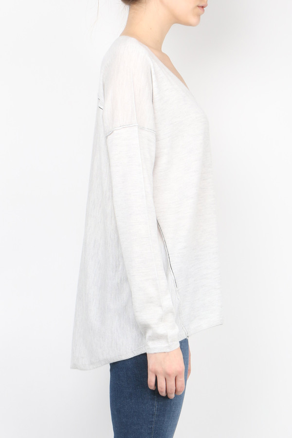 Paychi Guh Long Sleeve Boxy Tee Sweater Paychi Guh Long Sleeve Boxy Tee Sweater
