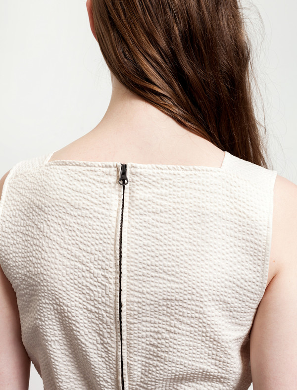 Lemaire Flared Dress Cream Lemaire Flared Dress Cream