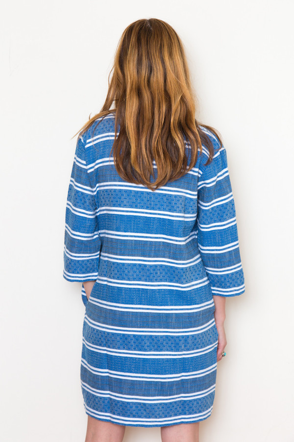 ace & jig deck dress in blue jean ace & jig deck dress in blue jean