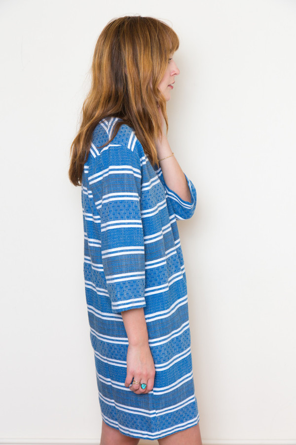 ace & jig deck dress in blue jean ace & jig deck dress in blue jean