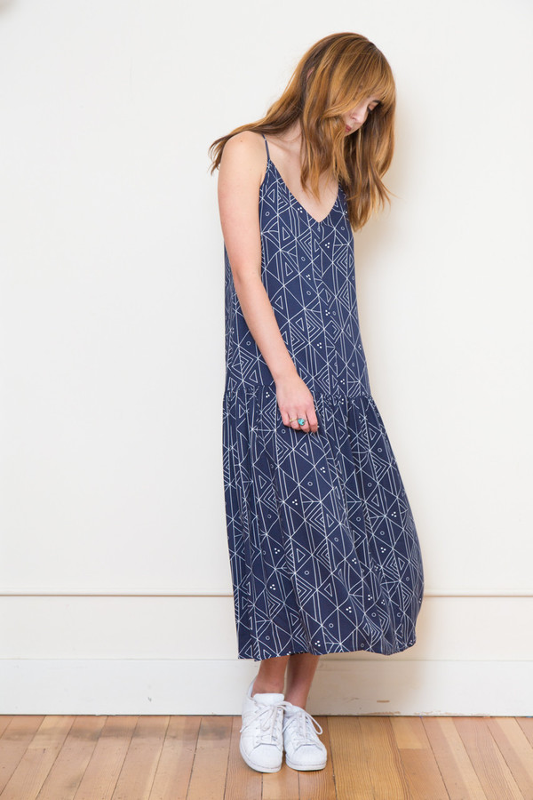 ali golden printed drop waist dress ali golden printed drop waist dress