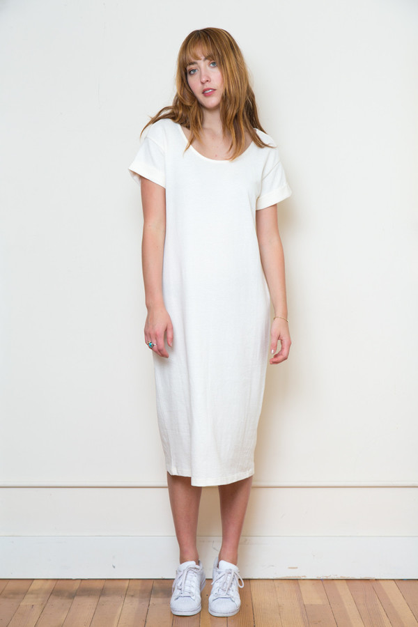 ali golden roll sleeve t-shirt dress ali golden roll sleeve t-shirt dress