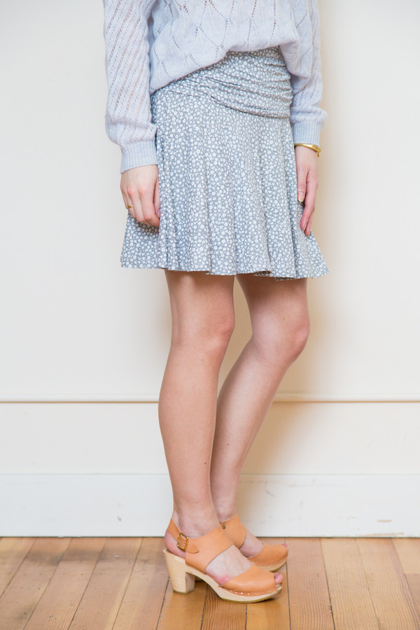 bytimo grey floral skirt bytimo grey floral skirt