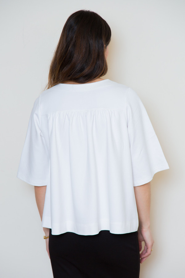 bytimo white s/s blouse bytimo white s/s blouse