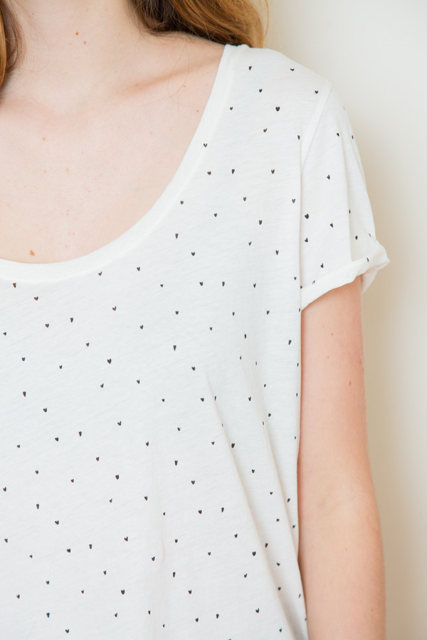 des petits hauts heart tee des petits hauts heart tee