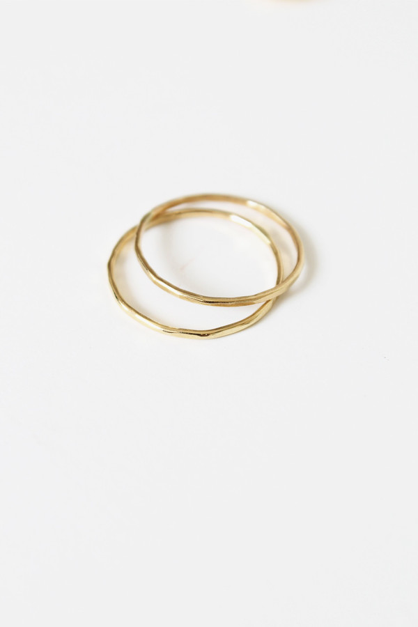 fiat lux 14k gold solid band ring fiat lux 14k gold solid band ring