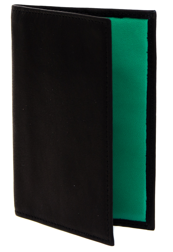 Clare Vivier Black Amalfi Passport Case Clare Vivier Black Amalfi Passport Case