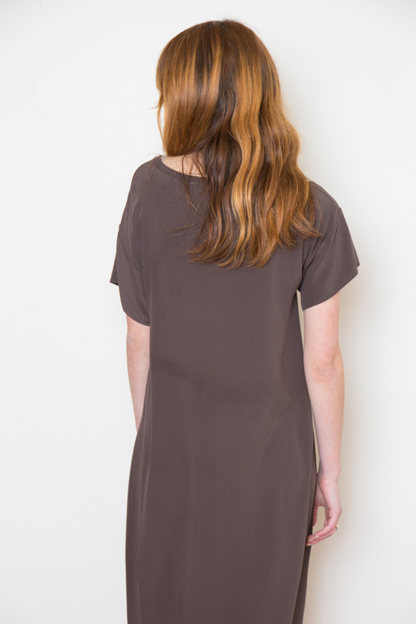 Ottod'ame Silk Midi Dress Ottod'ame Silk Midi Dress