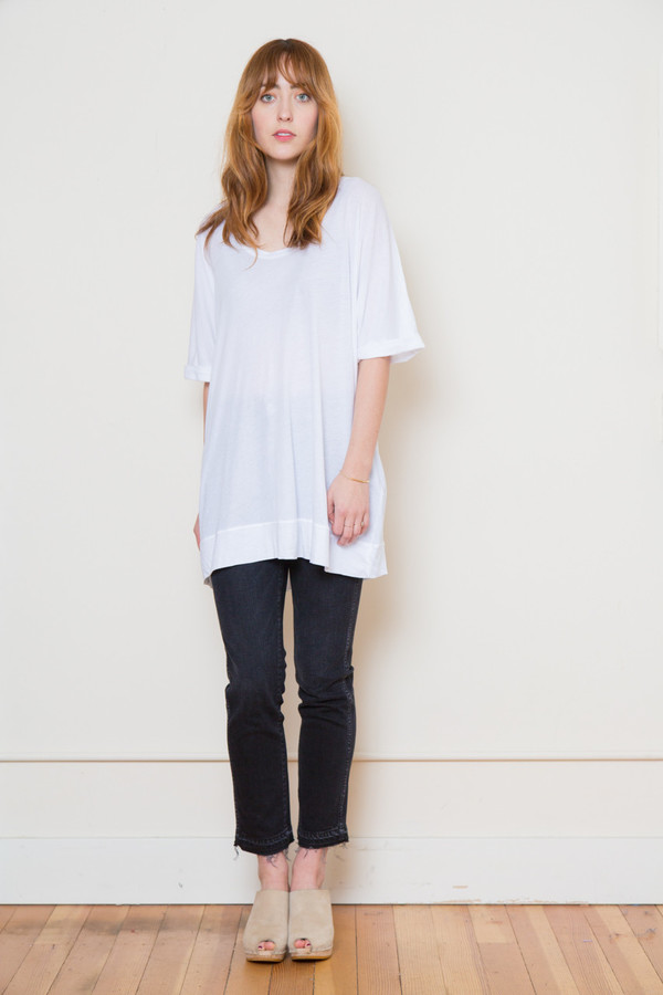 stateside royal supima oversized tee stateside royal supima oversized tee