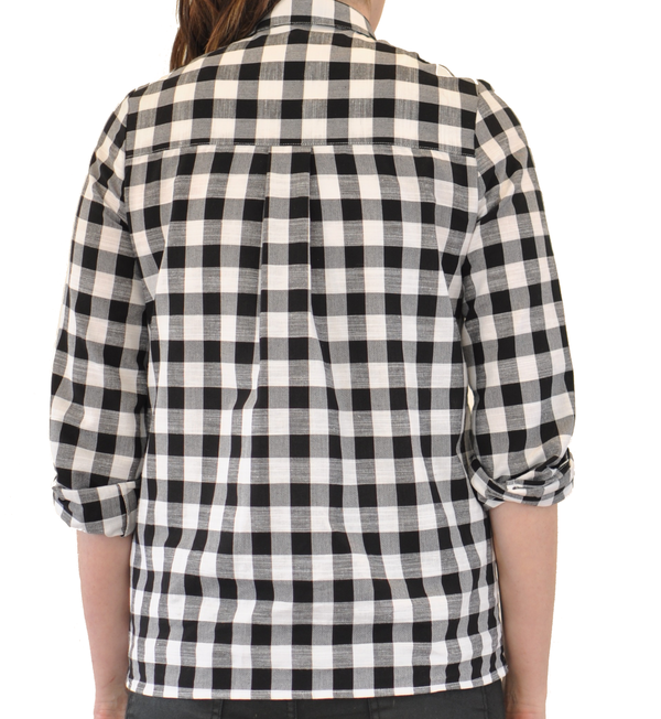 Diarte "Karol" Long Sleeve Checked Blouse Diarte "Karol" Long Sleeve Checked Blouse