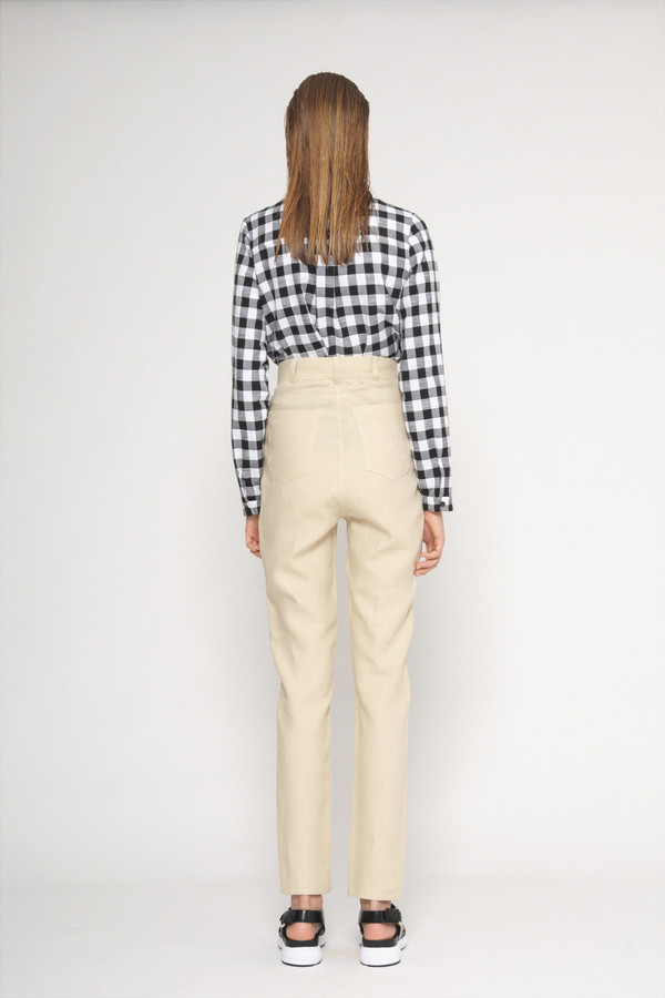 Diarte "Karol" Long Sleeve Checked Blouse Diarte "Karol" Long Sleeve Checked Blouse