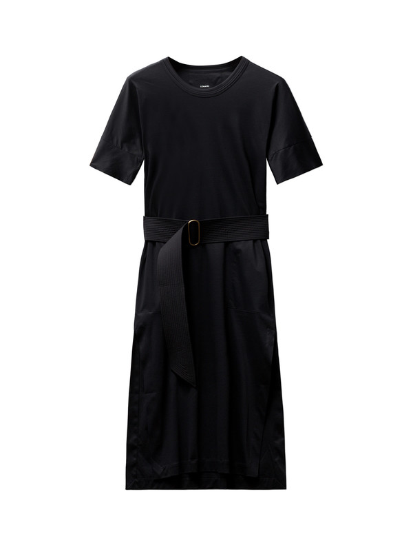 Lemaire Tunic Dress Black Lemaire Tunic Dress Black