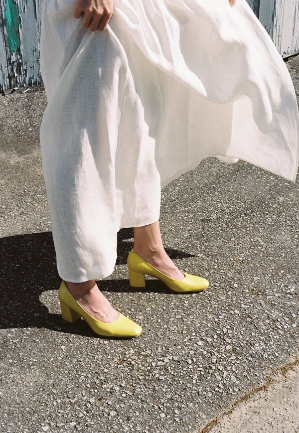 Maryam Nassir Zadeh Maryam Heel - lemon calf Maryam Nassir Zadeh Maryam Heel - lemon calf