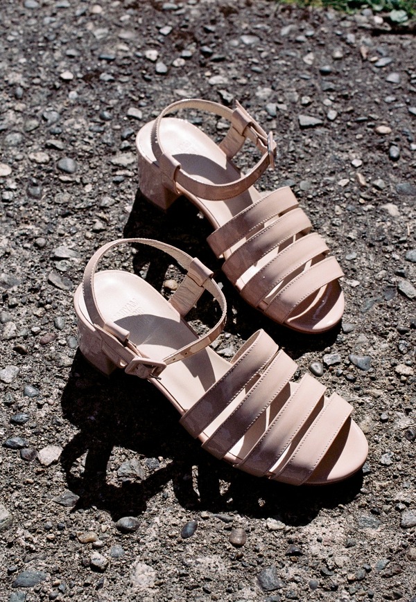Maryam Nassir Zadeh Palma Low - blush patent Maryam Nassir Zadeh Palma Low - blush patent