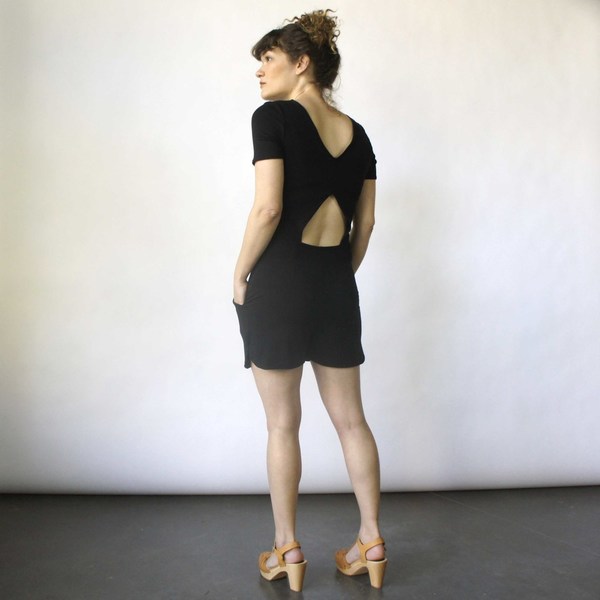 Lizz Basinger Bent Dart Romper Lizz Basinger Bent Dart Romper