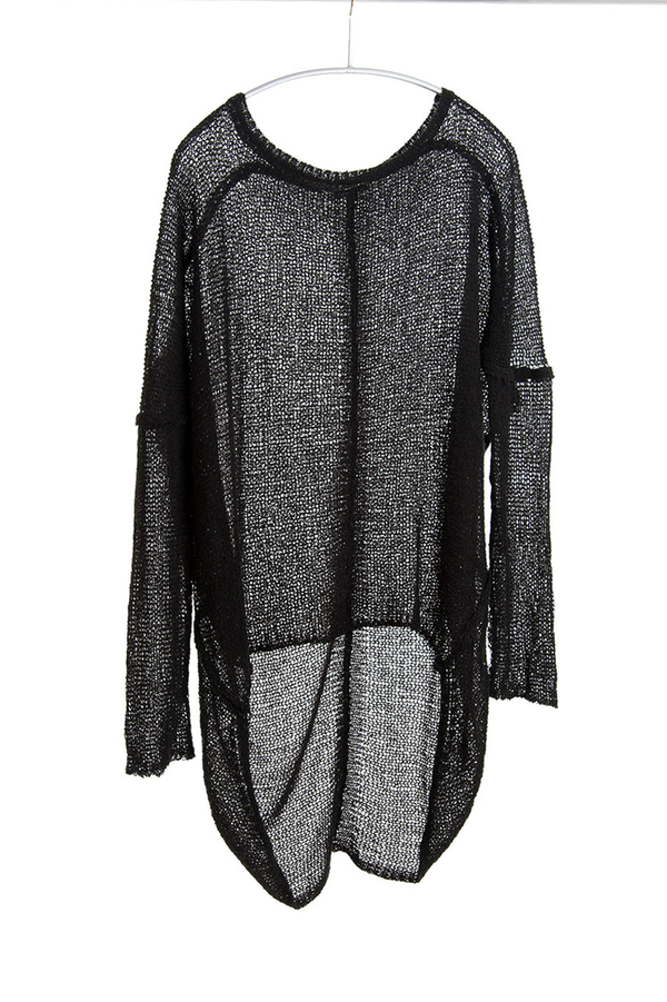 Paychi Guh Sheer Pullover Black Paychi Guh Sheer Pullover Black