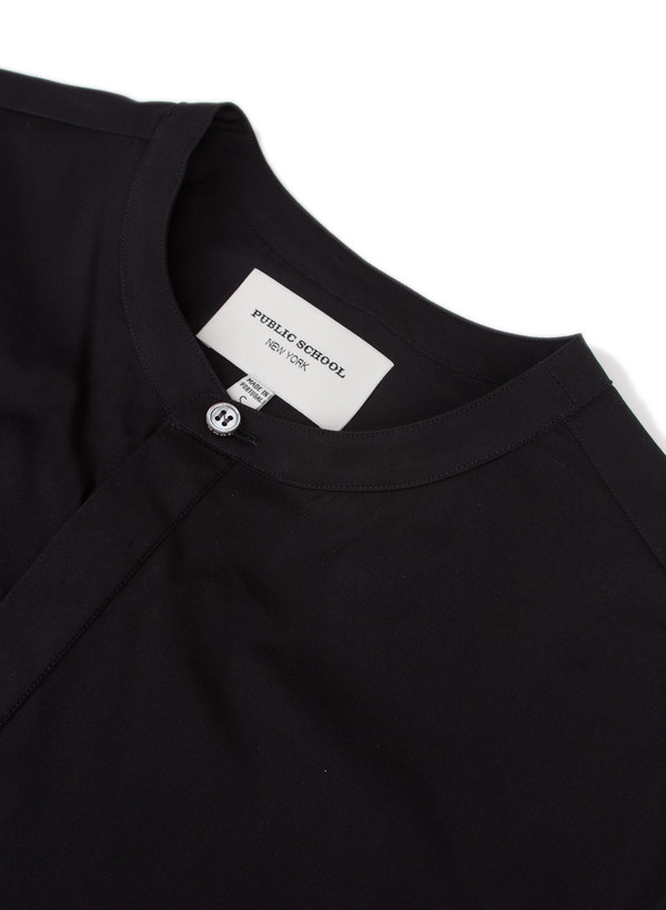 Men's Public School Hanaki Shirt Black Men's Public School Hanaki Shirt Black