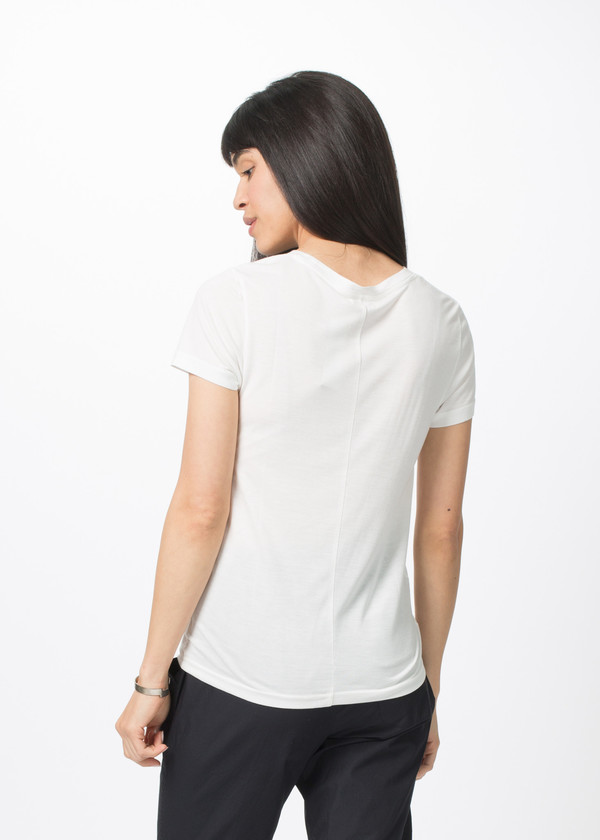Organic by John Patrick Viscose Short Sleeve Crew Tee Organic by John Patrick Viscose Short Sleeve Crew Tee