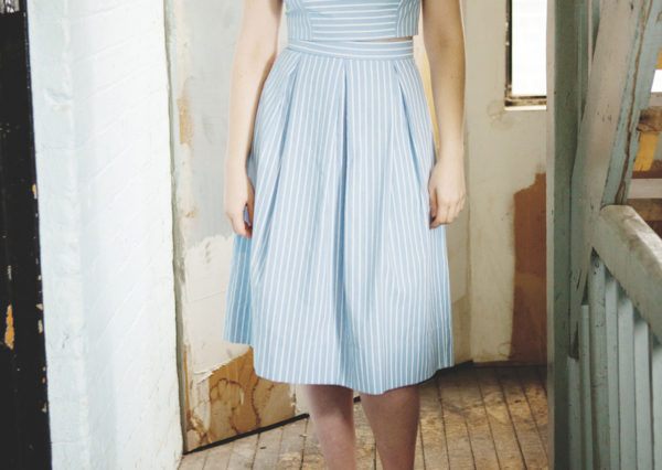 Marigold by Marilyne Baril Willow Skirt (Blue) Marigold by Marilyne Baril Willow Skirt (Blue)
