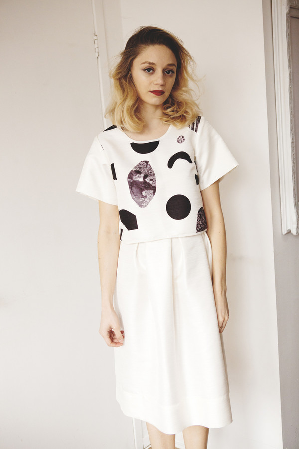 Marigold by Marilyne Baril Willow Skirt (White) Marigold by Marilyne Baril Willow Skirt (White)
