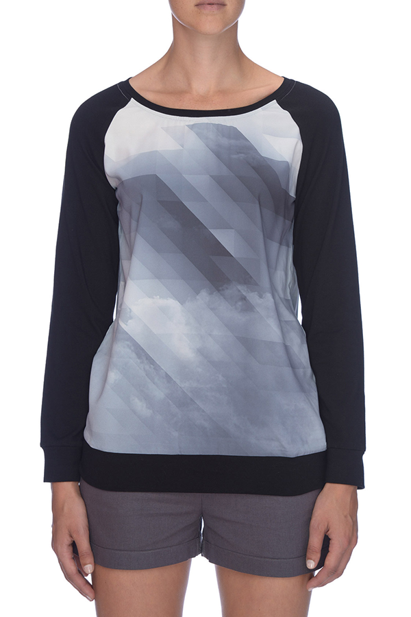 Against Nudity Cloud Print Jumper Against Nudity Cloud Print Jumper