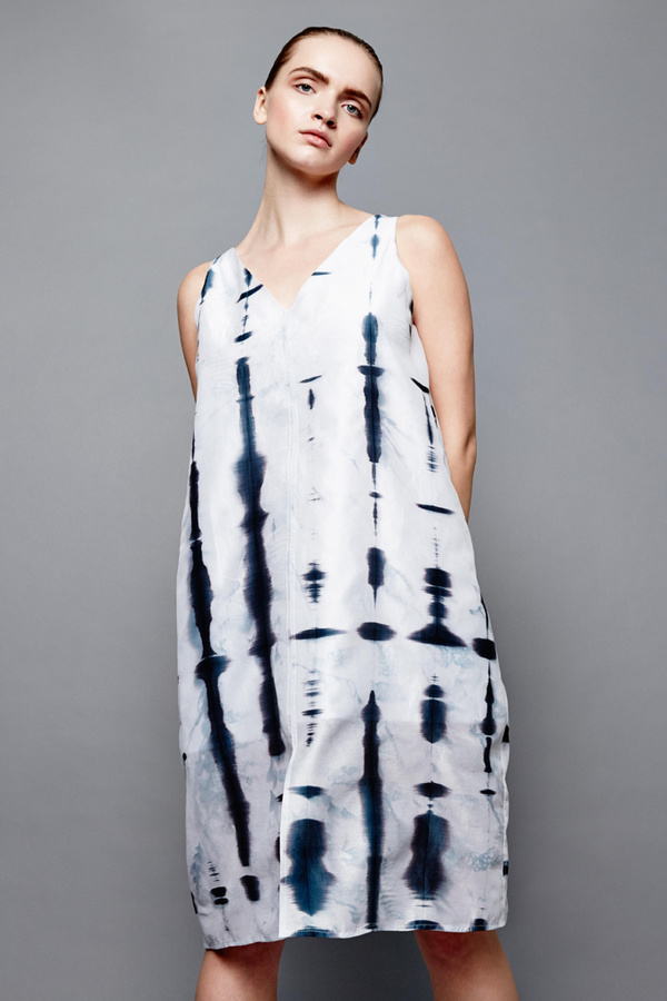 Devlyn Van Loon Shibori tank dress Devlyn Van Loon Shibori tank dress
