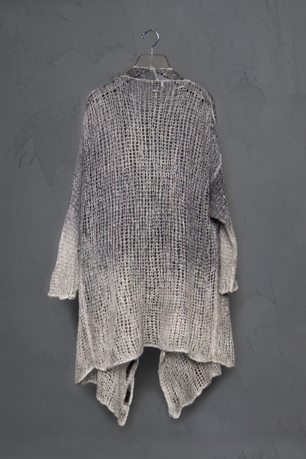 Avant Toi Open Stich Felted Cardigan Avant Toi Open Stich Felted Cardigan