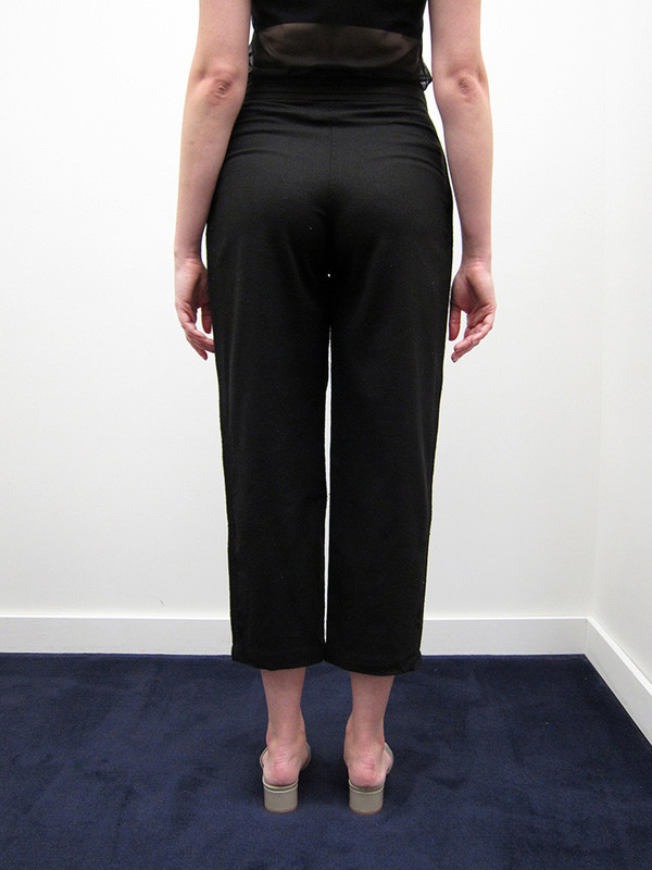 Electric Feathers Tuxedo Trouser, Black Electric Feathers Tuxedo Trouser, Black