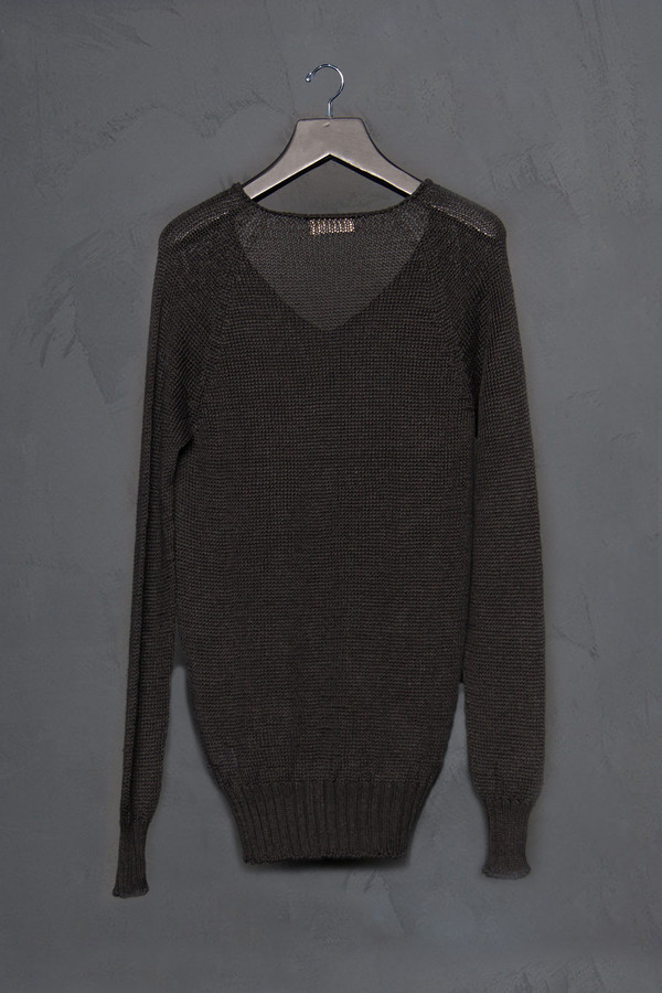 Ma'ry'ya Long V Neck Sweater Ma'ry'ya Long V Neck Sweater
