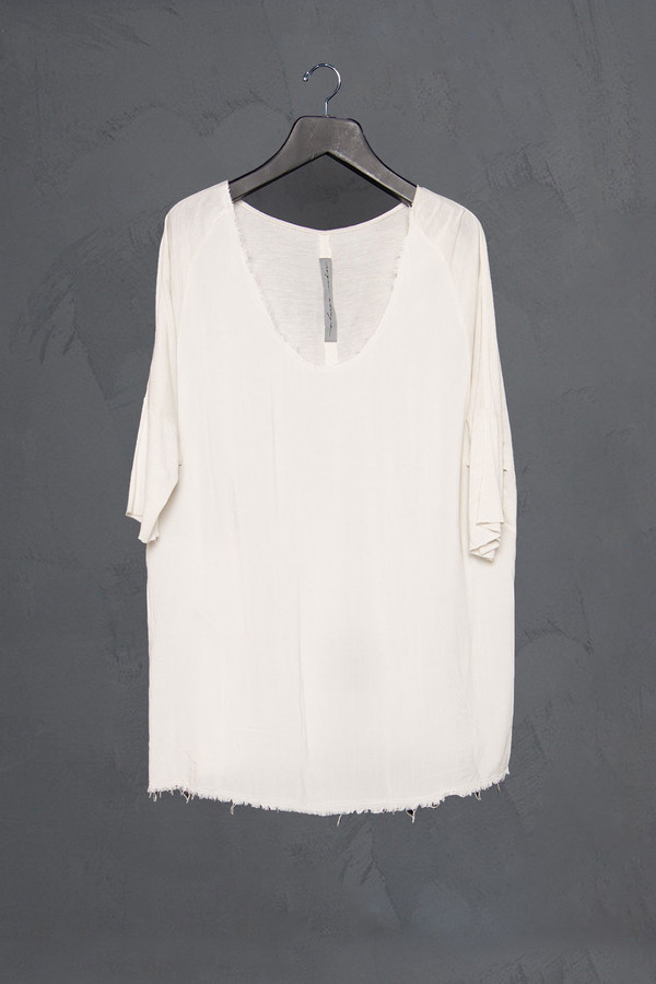 Raquel Allegra Drop Shoulder 3/4 Sleeve Tee Raquel Allegra Drop Shoulder 3/4 Sleeve Tee